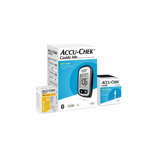 ACCU-CHEK GUIDE ME DEVICE +50STRIP +SOFTCLIX