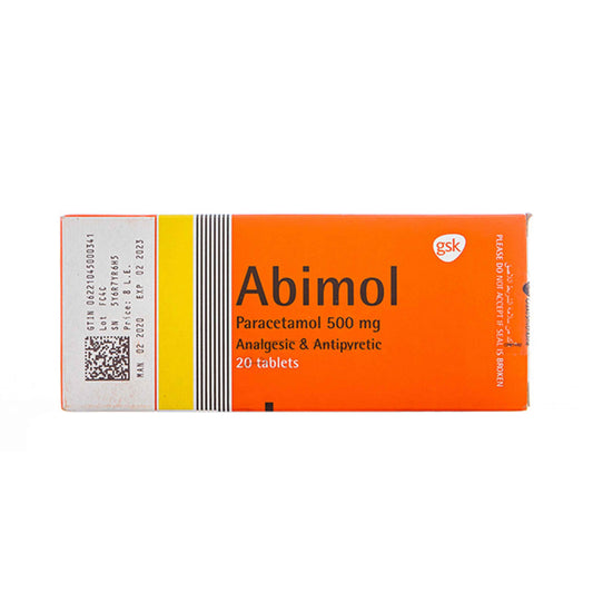 ABIMOL (PARACITAMOL 500MG) 20 tab.